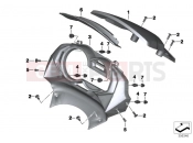 BMW Motorrad BMW 2011 C-Models C 650 GT (0133, 0134) Dashboard support