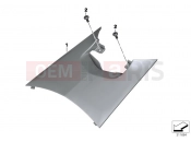 BMW Motorrad BMW 2011 C-Models C 650 GT (0133, 0134) Center cover