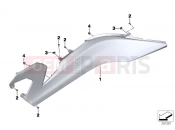 BMW Motorrad BMW 2011 C-Models C 650 GT (0133, 0134) Fairing side section