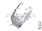 BMW Motorrad BMW 2011 C-Models C 650 GT (0133, 0134) Grill trim, plastic