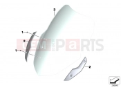 BMW Motorrad BMW 2011 C-Models C 650 GT (0133, 0134) Windshield / mount