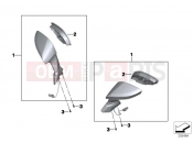 BMW Motorrad BMW 2011 C-Models C 650 GT (0133, 0134) Mirror