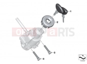 BMW Motorrad BMW 2011 C-Models C 650 GT (0133, 0134) Ignition key by VIN