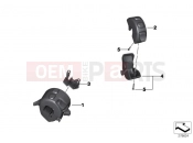 BMW Motorrad BMW 2011 C-Models C 650 GT (0133, 0134) Combination switch at handlebar