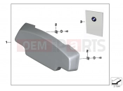 BMW Motorrad BMW 2011 C-Models C 650 GT (0133, 0134) Back padding TopCase 35 l