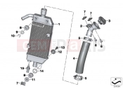 BMW Motorrad BMW 2013 C-Models C evolution (0C03) Radiator