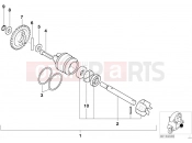 Water pump - BMW Motorrad C1 (0191) 2003