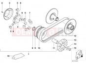 Variator, driving - BMW Motorrad C1 (0191) 2003