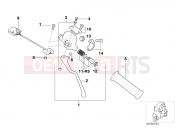 Handle unit left - BMW Motorrad C1 (0191) 2003