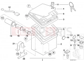 Oddments tray, large - BMW Motorrad C1 (0191) 2003