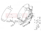 Windshield mounted parts - BMW Motorrad C1 (0191) 2003