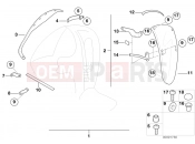 Wind deflector - BMW Motorrad C1 (0191) 2003