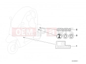 Sticker, Executive - BMW Motorrad C1 (0191) 2003
