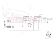 Headlight-head light aim control - BMW Motorrad C1 (0191) 2003