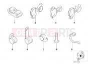 Various cable holders - BMW Motorrad C1 (0191) 2003