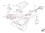 Additional battery, authorities - BMW Motorrad C1 (0191) 2003