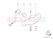 Rear light - BMW Motorrad C1 (0191) 2003