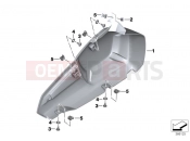 BMW Motorrad BMW 2016 C-Models C evolution (0C03) Engine covering