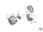 BMW Motorrad BMW 2016 C-Models C evolution (0C03) Multifunction switch, handlebar, LIN bus