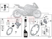 Brake service - BMW Motorrad S 1000 RR 15 (0D10,0D21) 2016