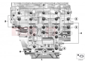 Screw connection, engine housing - BMW Motorrad S 1000 RR 15 (0D10,0D21) 2016