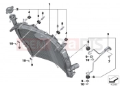 Radiator - BMW Motorrad S 1000 RR 15 (0D10,0D21) 2016