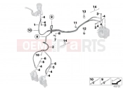Brake pipe front ABS - BMW Motorrad S 1000 RR 15 (0D10,0D21) 2016