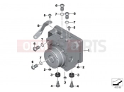 Pressure modulator ABS - BMW Motorrad S 1000 RR 15 (0D10,0D21) 2016