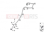 Rotational-speed sensor, rear - BMW Motorrad S 1000 RR 15 (0D10,0D21) 2016