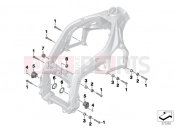 Engine mount - swing arm pivot - BMW Motorrad S 1000 RR 15 (0D10,0D21) 2016