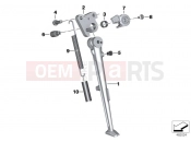 Side stand - BMW Motorrad S 1000 RR 15 (0D10,0D21) 2016