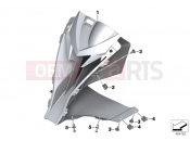 Induction system - BMW Motorrad S 1000 RR 15 (0D10,0D21) 2016