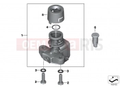 Ignition steering lock with EWS4 by code - BMW Motorrad S 1000 RR 15 (0D10,0D21) 2016