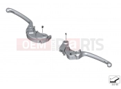 HP hand lever, folding - BMW Motorrad S 1000 RR 15 (0D10,0D21) 2016