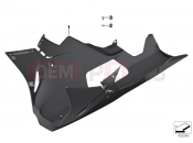 Engine spoiler in Carbon - BMW Motorrad S 1000 RR 15 (0D10,0D21) 2016