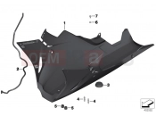 Engine spoiler Carbon Race - BMW Motorrad S 1000 RR 15 (0D10,0D21) 2016