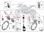 Brake service - BMW Motorrad S 1000 XR (0D03, 0D13) 2016