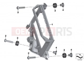 Bracket, control unit - BMW Motorrad S 1000 XR (0D03, 0D13) 2016