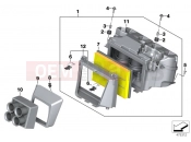 Intake sound system - BMW Motorrad S 1000 XR (0D03, 0D13) 2016