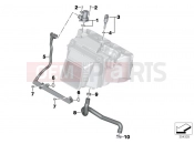 Idle control system/PCV system - BMW Motorrad S 1000 XR (0D03, 0D13) 2016
