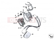 Exhaust flap - BMW Motorrad S 1000 XR (0D03, 0D13) 2016
