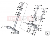 Fork brace, bottom/top - BMW Motorrad S 1000 XR (0D03, 0D13) 2016