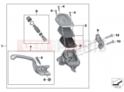 Control assembly fitting - BMW Motorrad S 1000 XR (0D03, 0D13) 2016