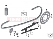 Chain drive - BMW Motorrad S 1000 XR (0D03, 0D13) 2016