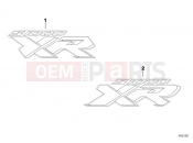 Label - BMW Motorrad S 1000 XR (0D03, 0D13) 2016
