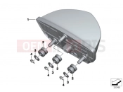 LED tail lamp ''Highline'' - BMW Motorrad S 1000 XR (0D03, 0D13) 2016