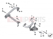 Engine protection bar - BMW Motorrad S 1000 XR (0D03, 0D13) 2016