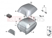 Topcase 30I - BMW Motorrad S 1000 XR (0D03, 0D13) 2016