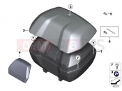 Top Case 49l - BMW Motorrad S 1000 XR (0D03, 0D13) 2016