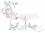 Brake pipe rear ABS - BMW Motorrad F 650 CS 04 (0177,0187) 2004